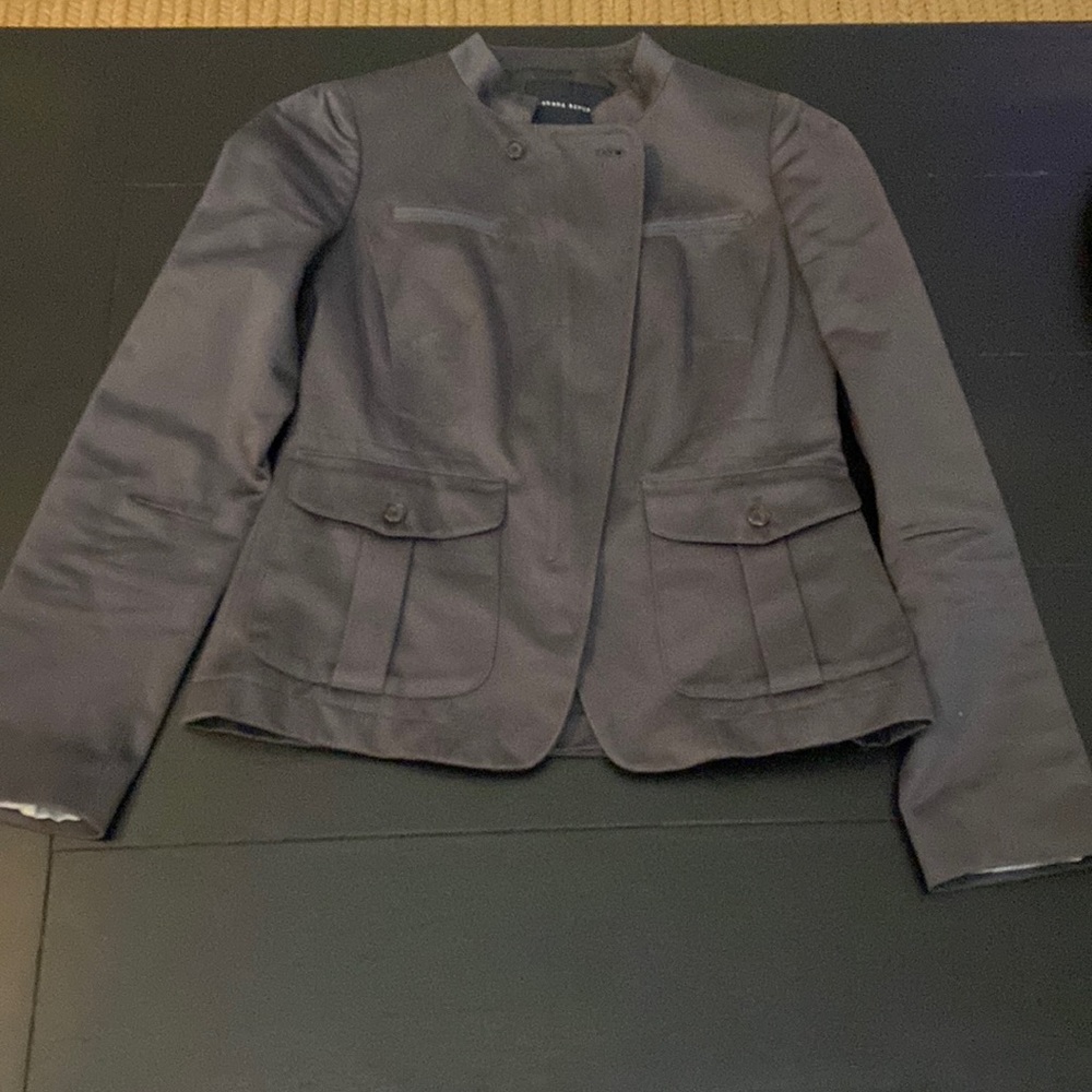 Banana Republic Gray Jacket. Great condition. Size 0